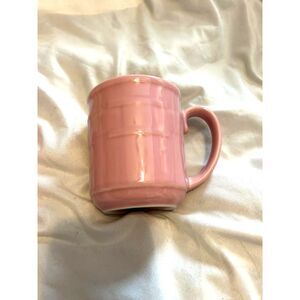 Authentic Pink Longaberger ceramic mug